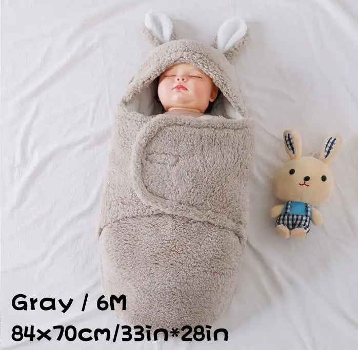 Super Soft Baby Sleeping Bag -  Swaddle Blanket