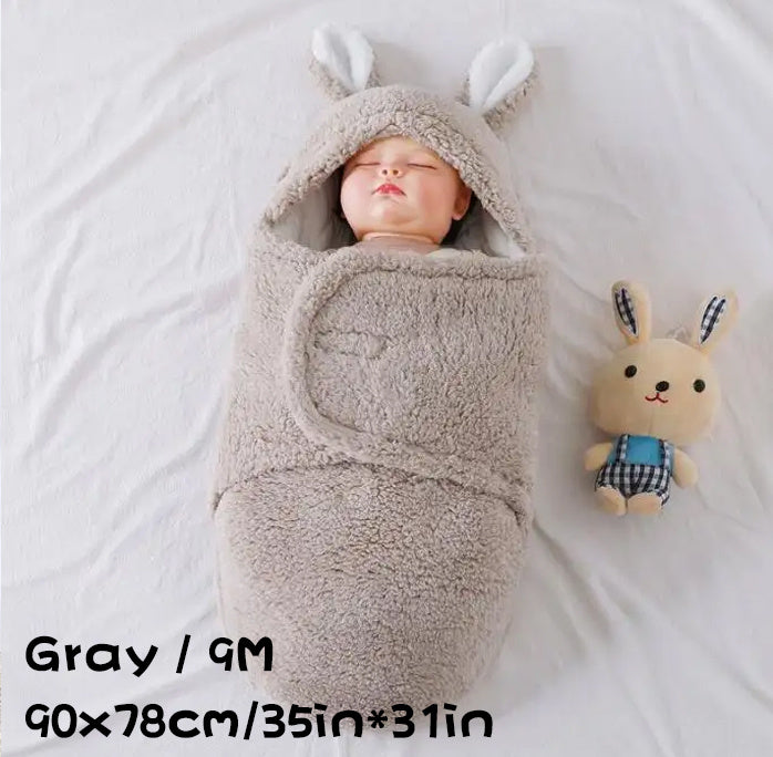 Super Soft Baby Sleeping Bag -  Swaddle Blanket