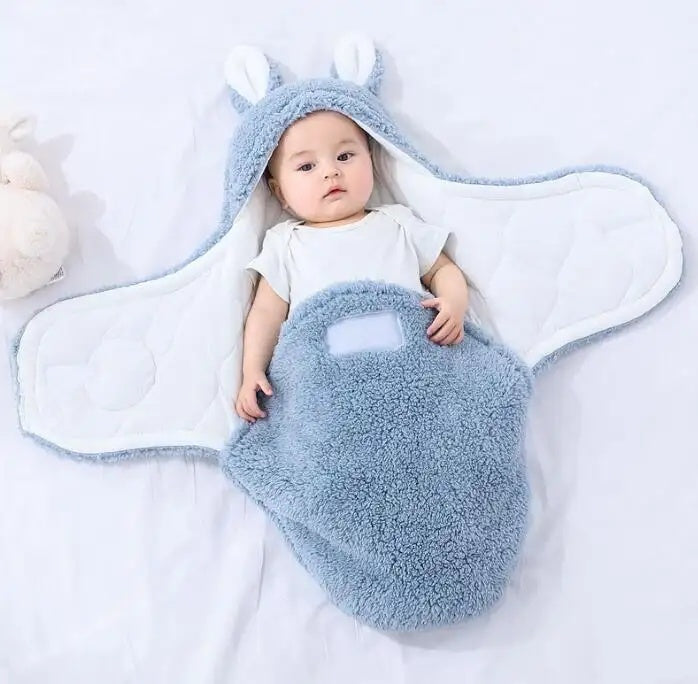 Super Soft Baby Sleeping Bag -  Swaddle Blanket